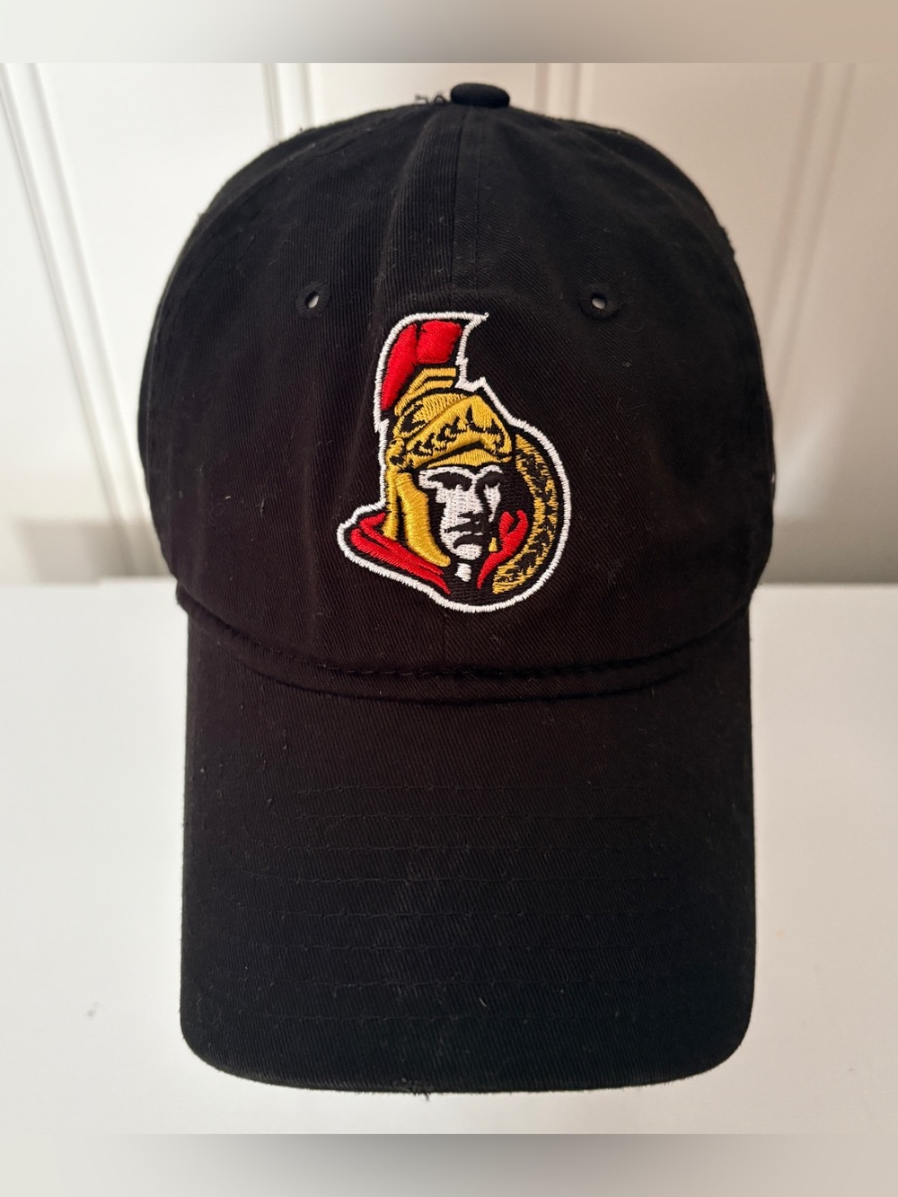New Era Ottawa Senators Hat Adjustable Strap Back Black NHL Hockey